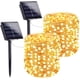 thumbnail image 1 of Luces solares de Halloween decoraciones de Halloween al aire libre, paquete de 2 cada uno de 200 LED de 72 pies, luces solares superbrillantes de 8 modos decorativas para exteriores (blanco cálido), 1 of 5