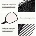 thumbnail image 5 of 5pcs Unisex Professional Hair Styling Set - Scalp Massage Brush, Detangling Brushes, Airbag Comb & Makeup Mirror for All Hair Types, 5 of 8
