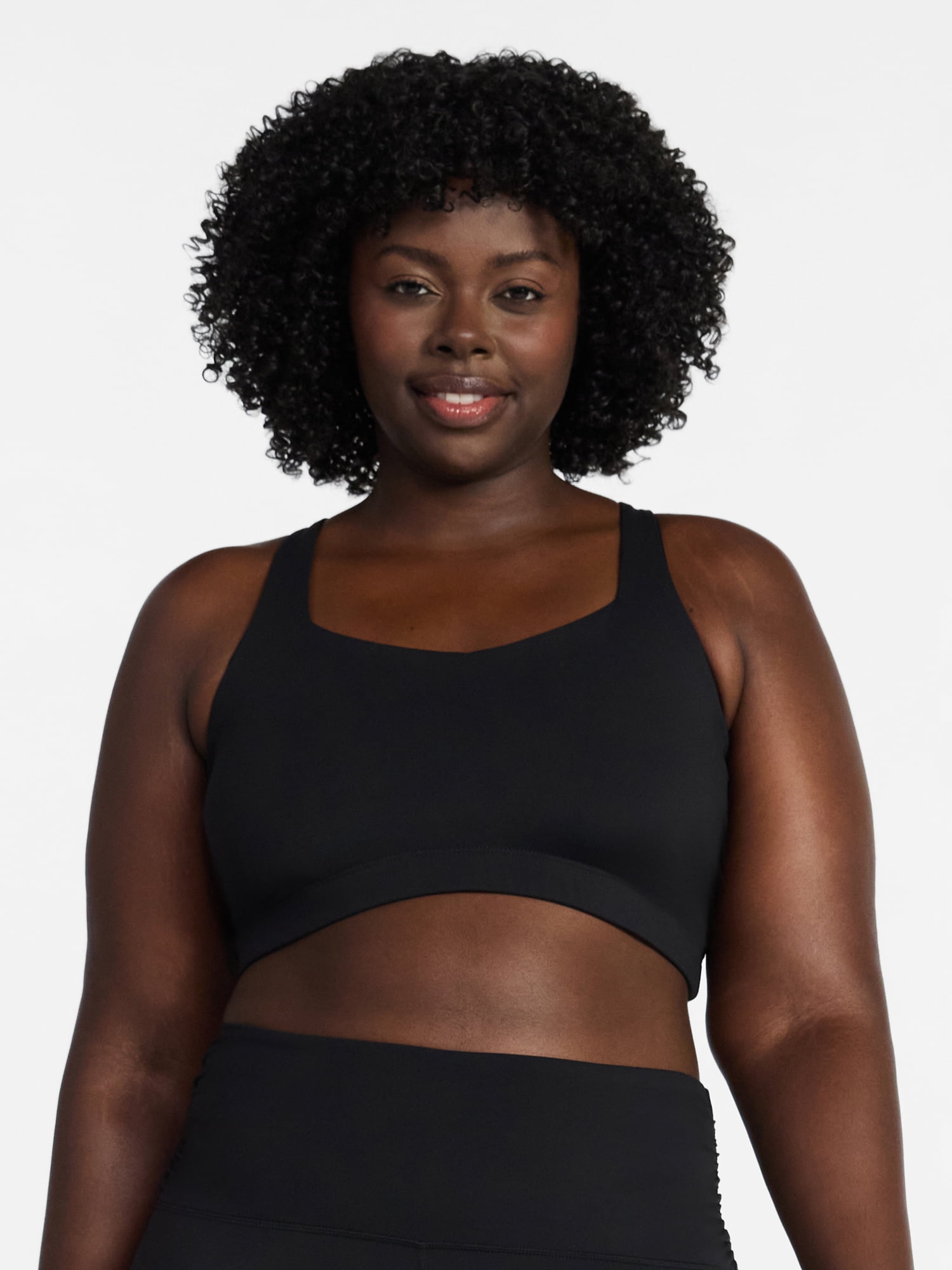 Avia Women's Color Side Ruched Sports Bra, Sizes XS-XXXL