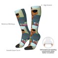 thumbnail image 5 of Saiise Scooby-Doo J Funny Socks Men Women Boys Kids Adults Novelty Graphic Crew Tube Socks Crazy Design Casual Dress Socks for Sports,Running,Travel, 5 of 7