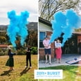 thumbnail image 3 of PrimePure Gender Reveal Powder Cannon – 2 Pack, Blue, Party Smoke Powder, 3 of 9
