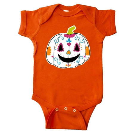 

Inktastic Day Of The Dead Pumpkin Gift Baby Boy or Baby Girl Bodysuit