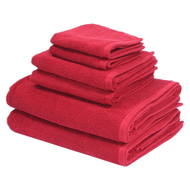 Ensemble de serviettes Piment Holiday Time, 6 pièces