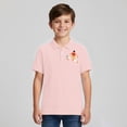 thumbnail image 2 of Ruyang Polo Shirts for Boys Girls Solid Soccer Print Baggy Casual Short Sleeve Summer Lightweight Outdoor Athletic Blouse T Shirts, 2 of 5