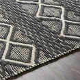 thumbnail image 4 of Surya Santa Barbara SBB-2308 72x108" Rectangle Fabric Area Rug in Black, 4 of 7