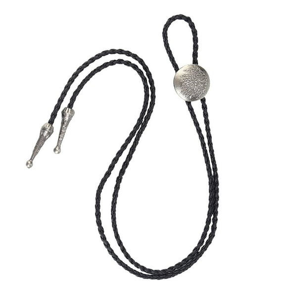 EHJRE 1 piece Bolo Tie Necklace with Western Rodeo Cowboy Bolo Tie Pendant -