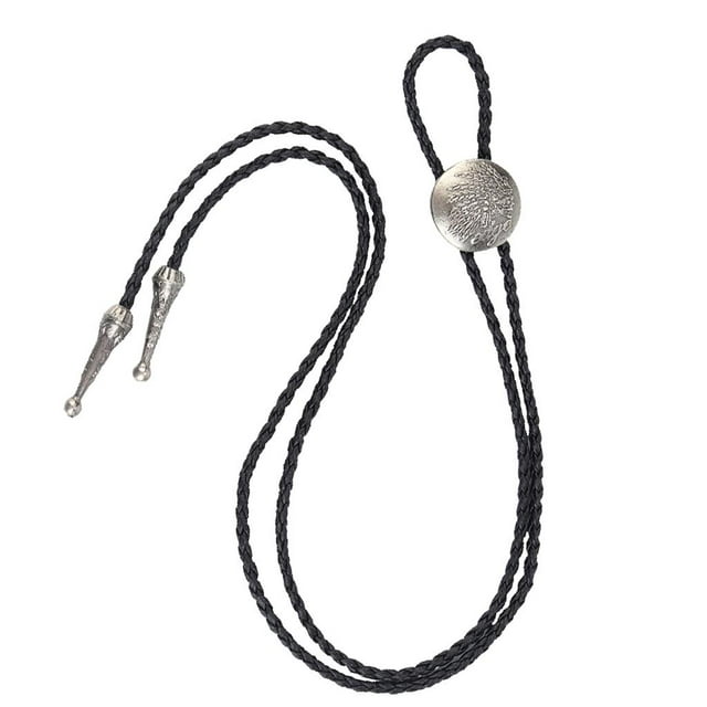 Corbata de Cuello Bolo Fernando Indio de Plata Antigua