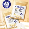 thumbnail image 4 of Clearance! Collagen Facial 25g*10 Suitable for Various Skin Types Lock Skin Improve Skin Dryness and Roughness and Enjoy A Moment Of Pleasure. and Smooth.Soft and Elastic Skin 10ml Facial Mask,White, 4 of 9