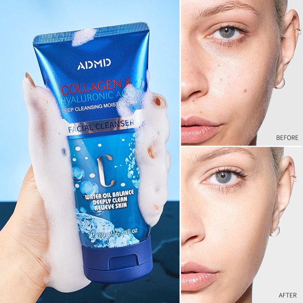 Puntoco Limpiador facial para limpieza, hidratación, refrescante y control de grasa.