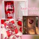 thumbnail image 5 of 3 rollos de cinta de arpillera con alambre de 13 yardas con diseño de corazón rojo de 2,5 pulgadas con borde estampado, ideal para envolver regalos, bodas y aniversarios., 5 of 5