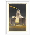 thumbnail image 2 of Art.com City Hall at Night, Buffalo Art Print, White Frame Wall Art, 32" x 44", 2 of 5