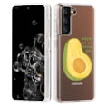 thumbnail image 1 of TalkingCase Slim Phone Case Compatible for Samsung Galaxy S21 5G, S30,(Not S21+,S21 Ultra),Funny Avocado 10 Print,Lightweight,Flexible,Soft, USA, 1 of 7