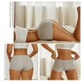 thumbnail image 4 of Nuevas bragas de mujer, bóxers deportivos de algodón sin costuras, ropa interior femenina de color sólido, lencería cómoda, calzoncillos íntimos XS-XL, 4 of 5