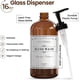thumbnail image 3 of Set dispensador de jabón Sunrise Premium de vidrio ámbar de 500 ml x 4, 3 of 6