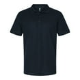 thumbnail image 5 of Gildan Short Sleeve Pique Polo Men's Shirt - 100 Cotton, Black, Sizes S-3XL, Embroidery Suitable, 5 of 5