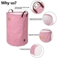 thumbnail image 4 of Large Laundry Basket, Collapsible Laundry Hamper with Waterproof Cotton Handle, 4 of 4