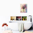 thumbnail image 6 of Floral Canvas Wall Art 12X16inch Transform your Bedroom, Bathroom, Living Room - Elegant Flower Prints for Kids Room, Girls Room - Botanical Décor Masterpiece, 6 of 7