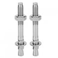 2Pcs Stainless Steel Setscrew Anchor Screw Expansion Bolt Piton Outdoor
