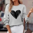 thumbnail image 4 of Ltctricy Sweatshirts for Women Cute Loose Basic Crewneck Pullover Tops Fall Fashion Comfy Long Sleeve Shirts, 4 of 6