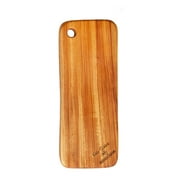 Fab Slabs Natural Wood Camphor Laurel Small Premium Anti-Bacterial Cutting Board, 15.75" x 6.7"