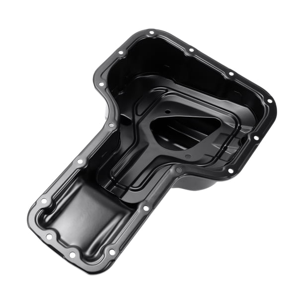 Unique Bargains No.121010D010 Cárter de Aceite del Motor Cárter de Aceite Sump Cárter de Aceite para Toyota Corolla 1998-2008 Hierro Negro