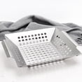 thumbnail image 3 of 1pc Basket Large Grid Pan BBQ Accessories for All & Smokers 8 Inch, 3 of 8