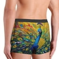 thumbnail image 3 of KLL Peacocks Men's Cotton Boxer Briefs Underwear-X-Large, 3 of 8