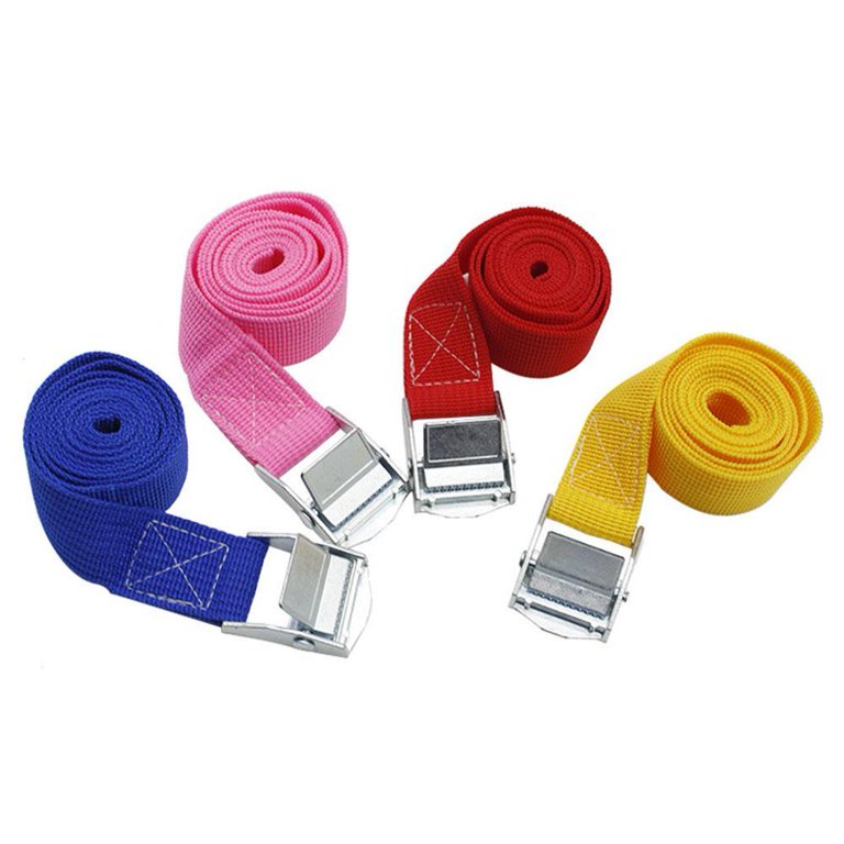 2 Pcs Lashing Straps with Buckles Vehicle Rope Car Packing Straps Lashing  Straps Luggage Cargo Tie Down Strap Buckle Straps Auto Bungees Surfboard