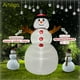thumbnail image 2 of Inflable de Navidad mono de nieve gigante 4m con luces led Artego, 2 of 8