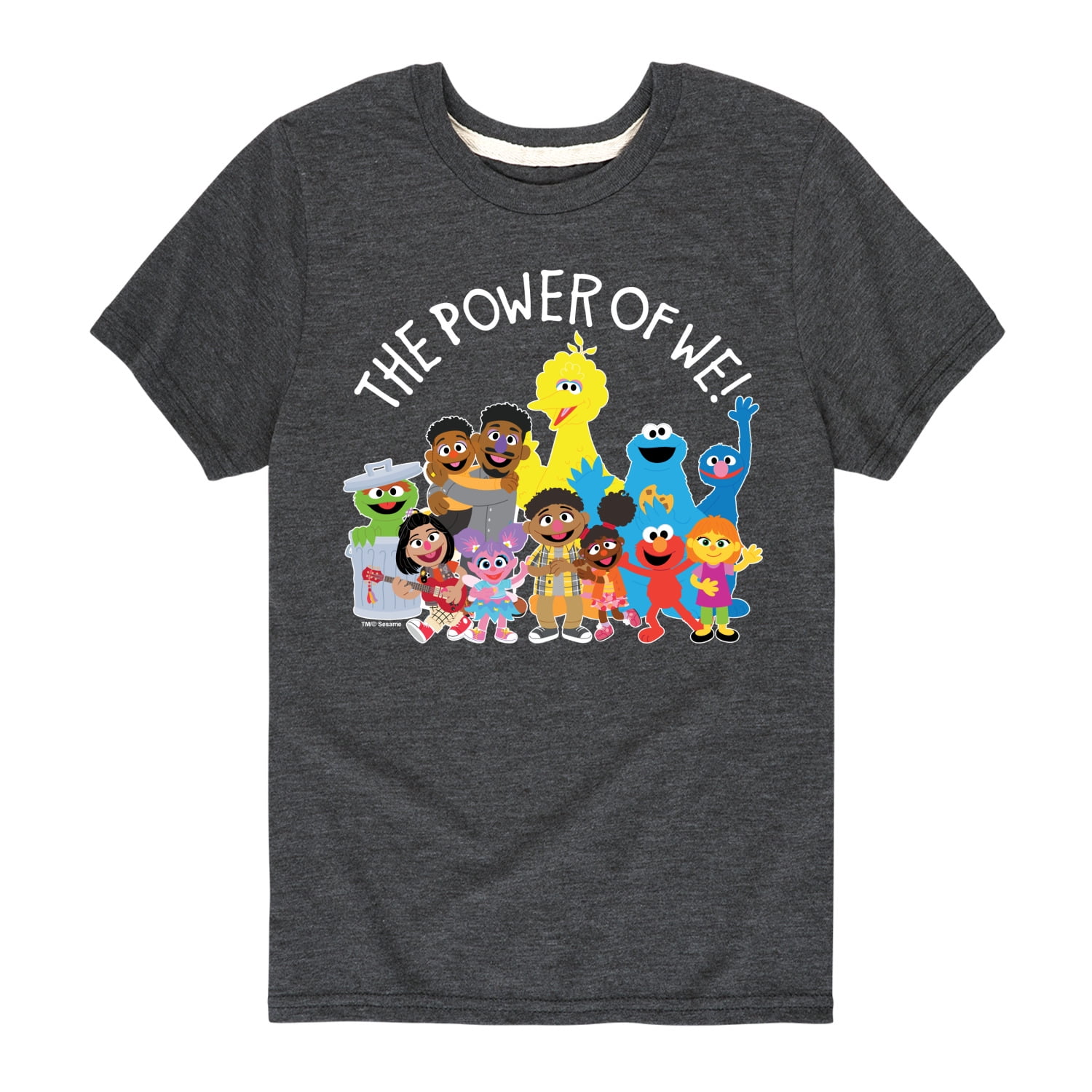 Sesame Street - The Power Of We Short Sleeve Graphic T-Shirt