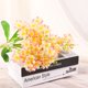 thumbnail image 2 of Ramo de jacinto artificial de color amarillo claro con flores simuladas decorativas para el hogar, 2 of 4
