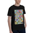 thumbnail image 2 of Bingfone Cute Dogs Collage Men'S Loose Fit Short-Sleeve Pocket T-Shirt, 2 of 7