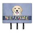 thumbnail image 1 of Golden Retriever Welcome Leash & Key Holder, 1 of 1