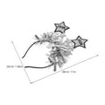 thumbnail image 2 of WHAMVOX New Years Party Decorations Silver Head Accessory for Festive Occasions 1Set, 2 of 8