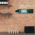 thumbnail image 3 of San Jose Hockey Sharks 16" inch Garage Street Sign - perfect for anywhere you choose to hang it, 3 of 6