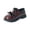 Brown, variant on YunPes Girls Burgundy Shoes Patent Leather Hook and Loop Dress Shoes with Bowknot Kids Chunky Platform Loafers School Uniform Shoes