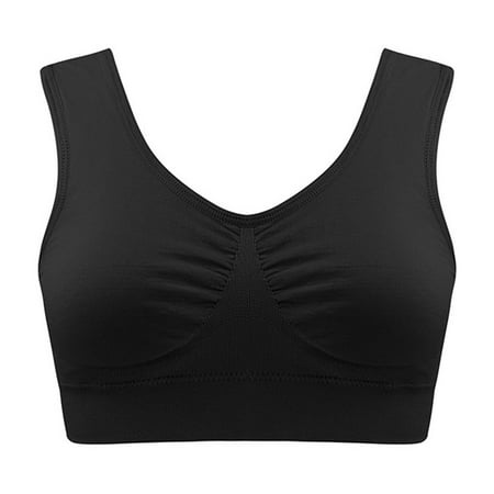 Up to 50% off HAPIMO Savings Sports Bras for Women Cozy Workout Activewear Bra Athletic Yoga Vest Stretch Elastic Seamless Criss Cross Back Running Padded Bralette