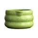 thumbnail image 1 of Cuenco para matcha, moderno, de superficie lisa, fácil de limpiar, decorativo, portátil, para manualidades. Verde, 1 of 9