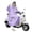 Purple, variant on Yihuala Single Layer Motorcycle Rainwear Raincoat Quick Dry Breathable Armpit Vents Included For Adults