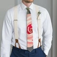 thumbnail image 3 of Nature-Inspired Tie & Skinny Tie Bundle: Garden-Themed Necktie, Stylish and Comfortable, 3 of 6