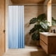 thumbnail image 5 of Cortina De Ducha De Poliéster Impermeable Cortina de ducha con estampado digital en degradado azul claro, tela de poliéster impermeable, decoración de baño con ojales (1 unidad) JASKFLY, 5 of 8