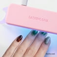 thumbnail image 7 of Dashing Diva GLAZE EXTENSIONS Starter Kit in Matcha My Energy, Short Round, Semi-Cured Gel Nail Lengthening Strips, Includes 30 Gel Strips and LED Lamp, 7 of 7