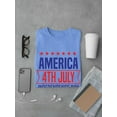 thumbnail image 3 of America 4Th July T-Shirt Men -Image by Shutterstock, Male Medium, 3 of 4