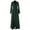 Green, variant on Clearance Womens Basic Essential Double Breasted Mid-Long Wool Blend Pea Coat Fall Winter Elegant Overcoat