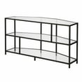 thumbnail image 6 of Evelyn&Zoe Clark Hexagonal TV Stand for TV's up to 55", Blackened Bronze, 6 of 12