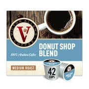 Victor Allen's Coffee Donut Shop Blend, Medium Roast, 42 Count, Single Serve Coffee Pods for Keurig K-Cup Brewers