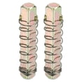 thumbnail image 1 of Unique Bargains Broche Carrée pour Bouton de Porte 55x8 mm avec Ressort de Compression, Lot de 2 Barres de Broche pour Poignée de Porte en Acier au Carbone, 1 of 7