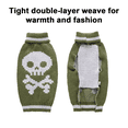 thumbnail image 4 of PetJumpsuitHalloweenSkeletonDogCostumesClothesApparelforPuppyDogCatPuppies., 4 of 5