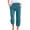 Sky Blue, variant on Baggy Capris Yoga Pants for Women New Womens Casual Color Elastic Loose Pants Straight Wide Leg Trousers with Pocket Style B-16 Sky Blue XL