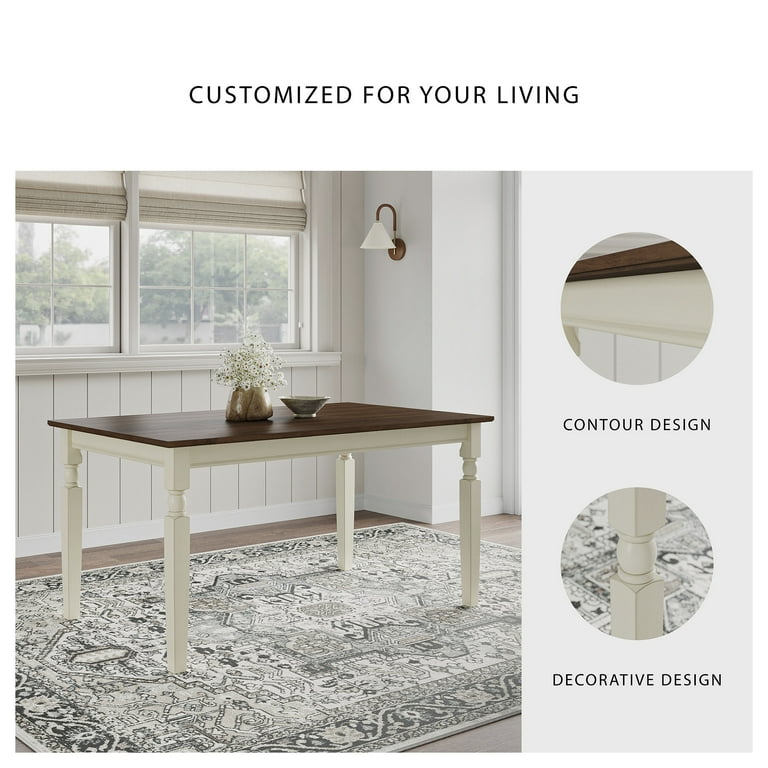 Signature Design by Ashley Whitesburg Dining Table, Brown/Cottage